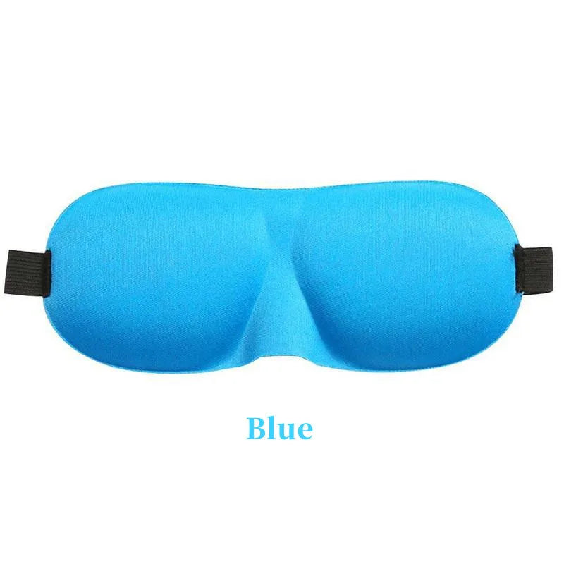 Masque pour les yeux de sommeil 3D, aide au repos de voyage, Patch de couverture pour les yeux, masque de sommeil doux, bandeau pour les yeux, masseur relaxant