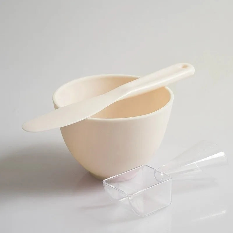 Ensemble de bols à mélanger masques faciaux, kit d'outils de soins du visage, masque en silicone, brosse, applicateur visage, mesure à spatule, cuillère de produits de beauté