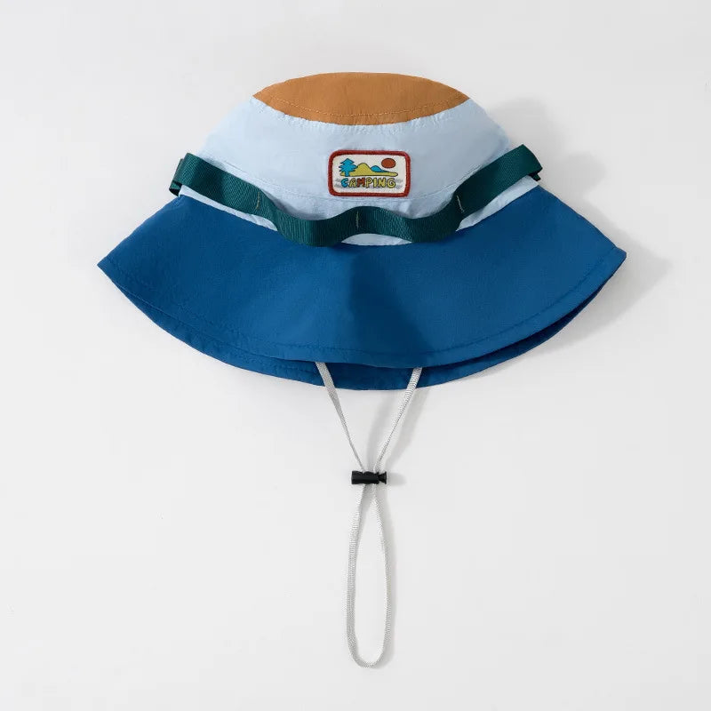 Bob d'été pour filles, 4 couleurs, protection solaire, respirant, idéal pour les sports de plein air, 2-6 ans