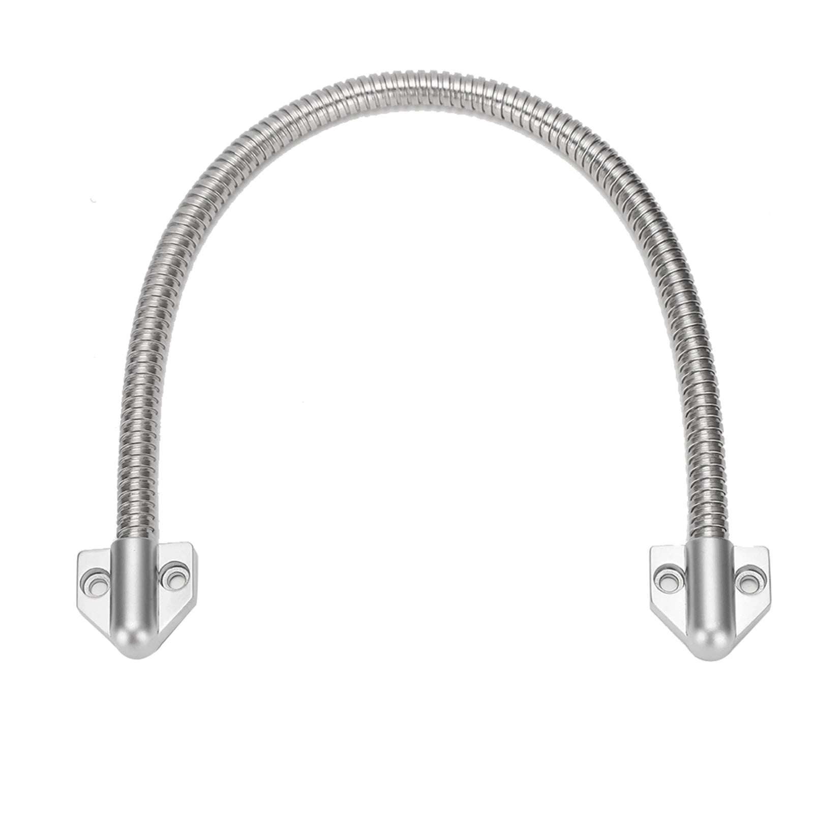 Protection de câble de contrôle d'accès Defender en acier inoxydable avec boucle de porte apparente et gaine pour une installation sécurisée