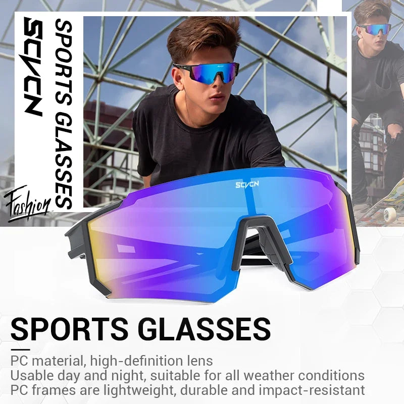 SCVCN nouvelles lunettes de soleil de cyclisme en plein air hommes vtt conduite vélo lunettes sport escalade lunettes de protection vélo UV400