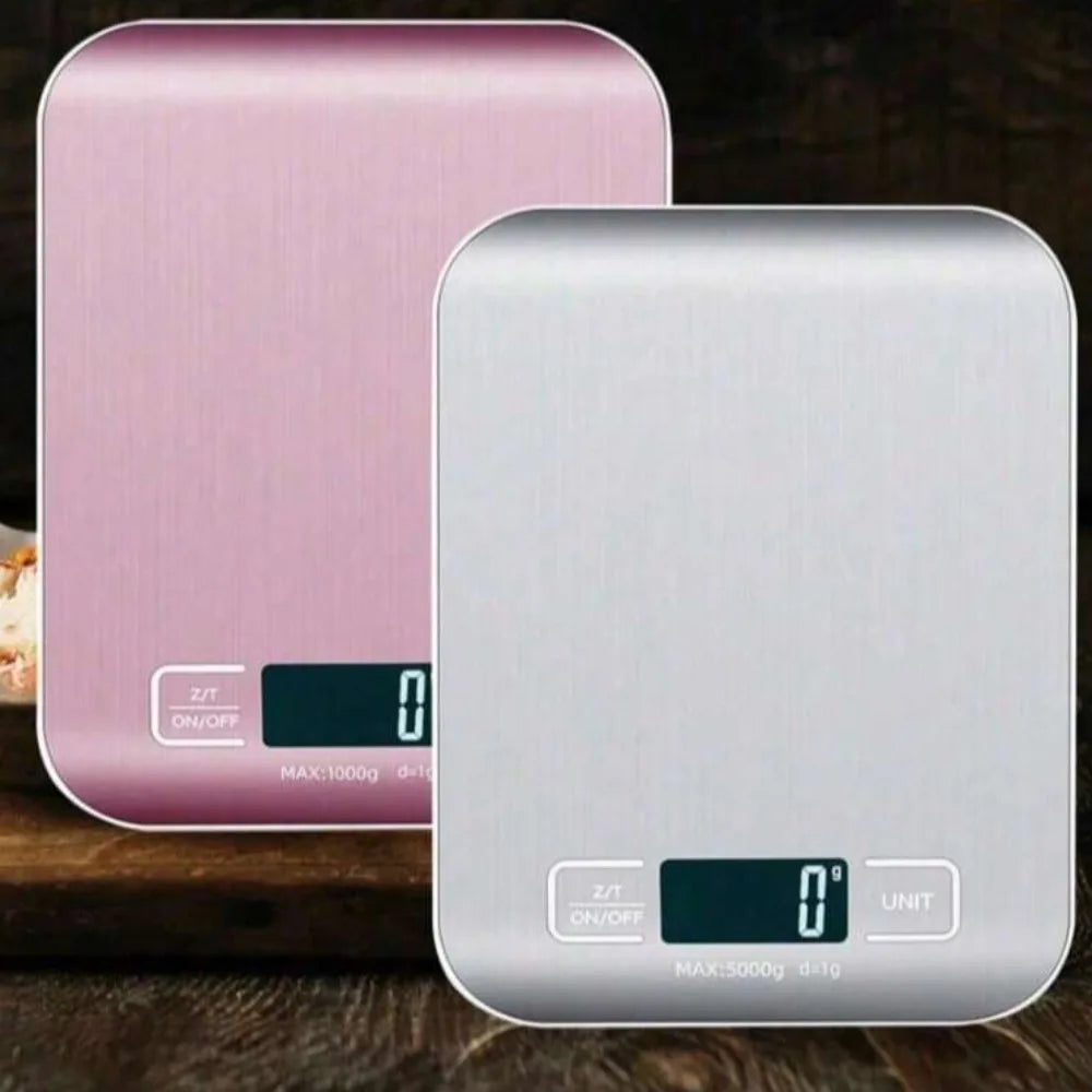 Balance de cuisine 10 kg, balance de cuisine numérique avec fonction de tare, balance électronique de préparation du café, écran LCD en acier inoxydable