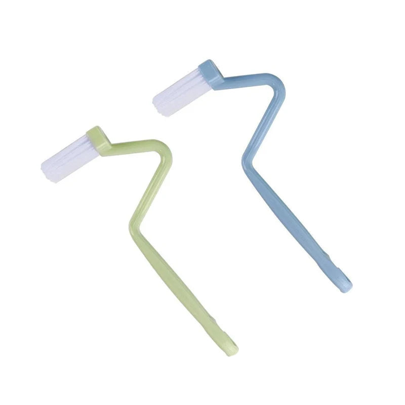Brosse de toilette incurvée à long manche (1/2/3 pièces) - Outils de nettoyage en profondeur pour la maison et la salle de bain