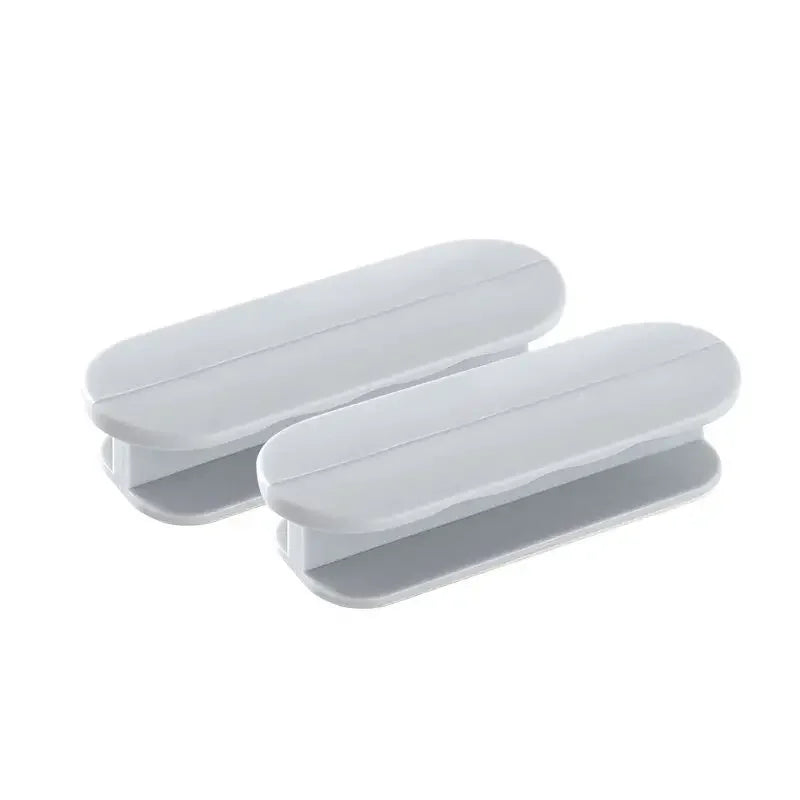 Lot de 2 poignées autocollantes pour fenêtres, placards et tiroirs - Idéales pour les portes et les portes coulissantes de penderie, comme accessoire de rangement.