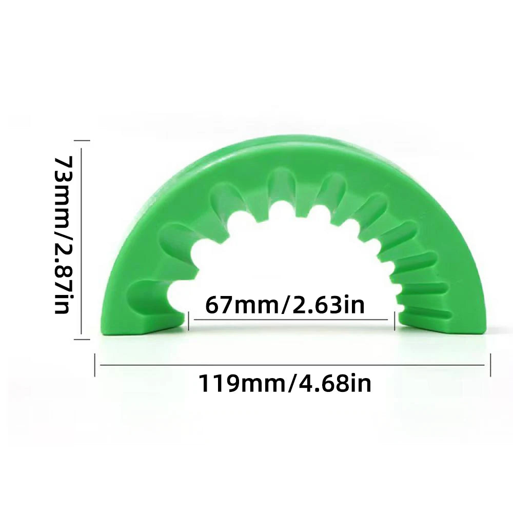 Affûteur de forets anti-dénudage pour meuleuse d'angle 2-13 mm, 20 trous avec inserts filetés métalliques, compatible avec les meuleuses 115/125, redonne vie aux vieux forets