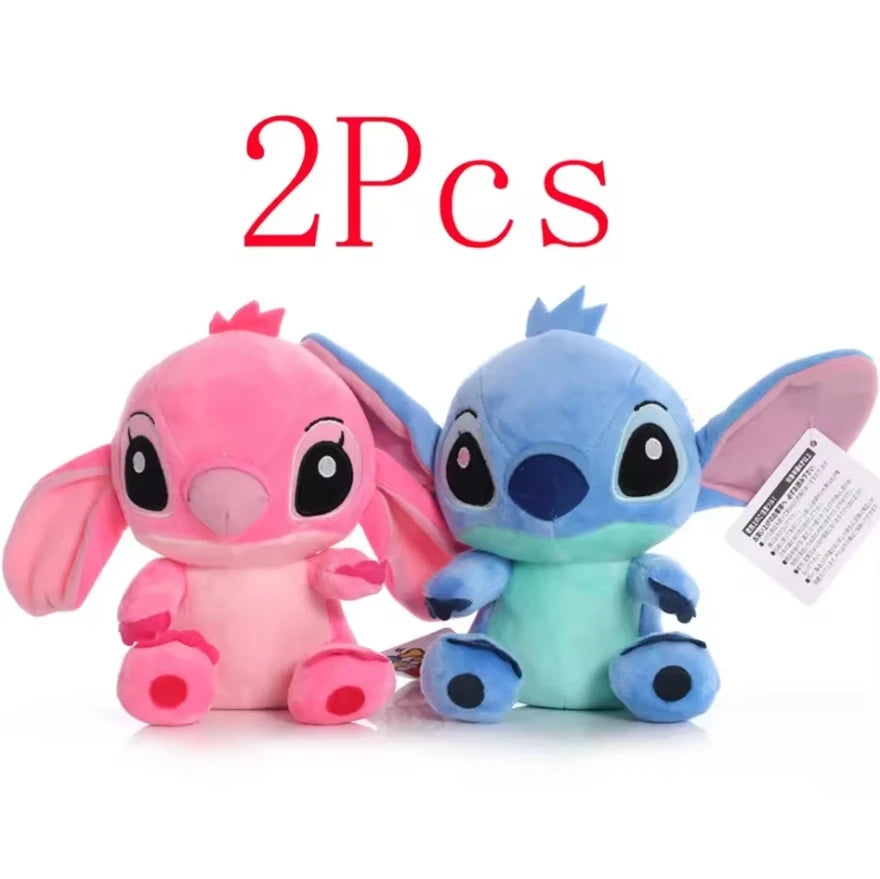 18cm Original Plush Stitch toy Baby Movie Cartoon Model Doll Children Action Figures Stuffed Toys Pendant Gifts