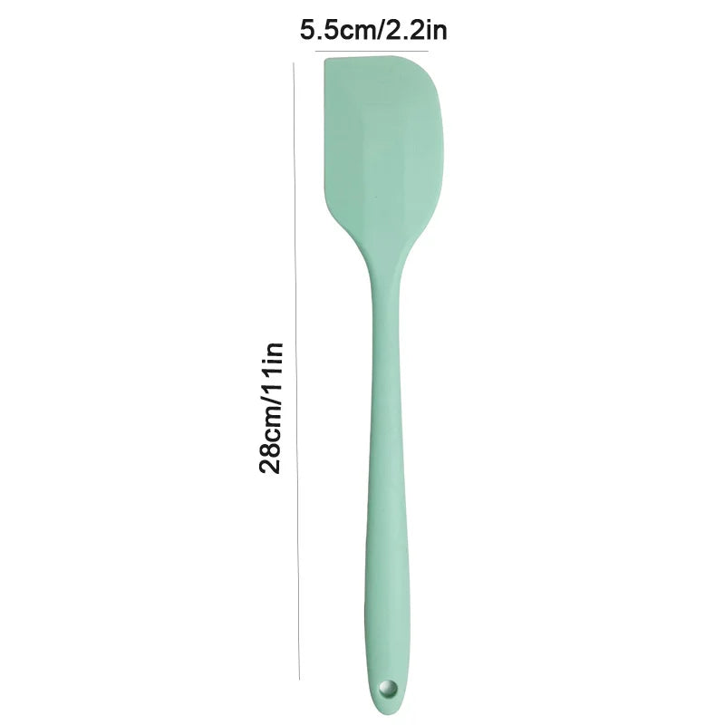 Spatule à crème en Silicone spatule à beurre antiadhésive outils de cuisson de cuisine résistants à la chaleur outils de cuisson de gâteaux bricolage