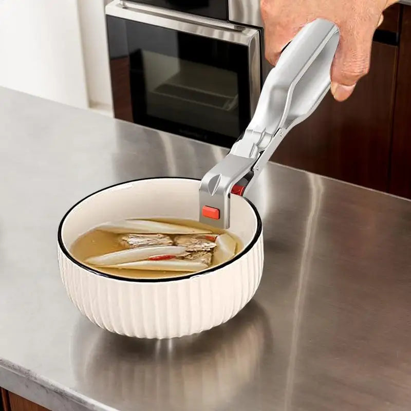 Clip de plaque chaude Anti-brûlure, pince de bol, poignée de bol, support à pince pour poêles à frire, friteuses à Air, fours à vapeur, outils de cuisine
