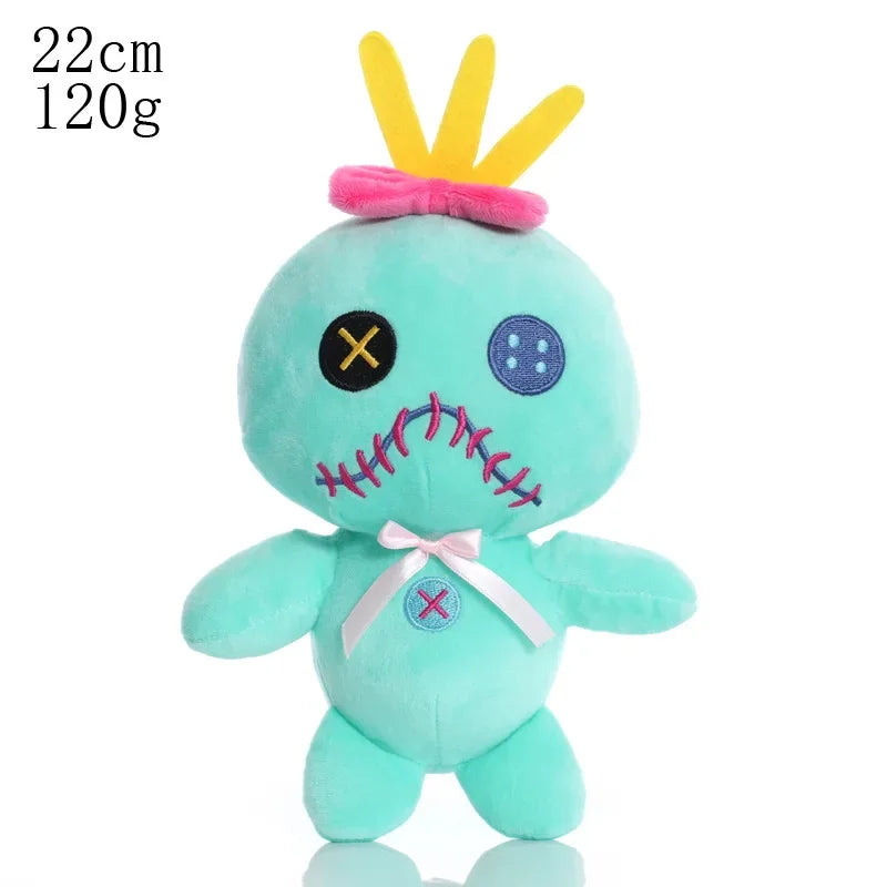18cm Original Plush Stitch toy Baby Movie Cartoon Model Doll Children Action Figures Stuffed Toys Pendant Gifts