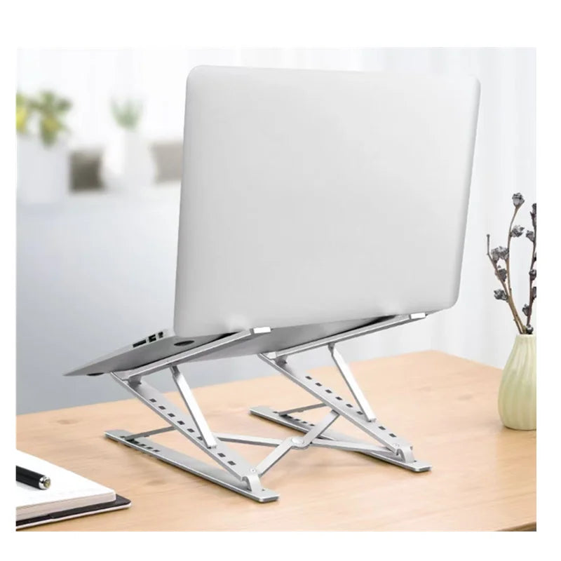 Support pliable et réglable en aluminium pour ordinateur portable et tablette, support pour ordinateur portable et tablette, Dissipation thermique