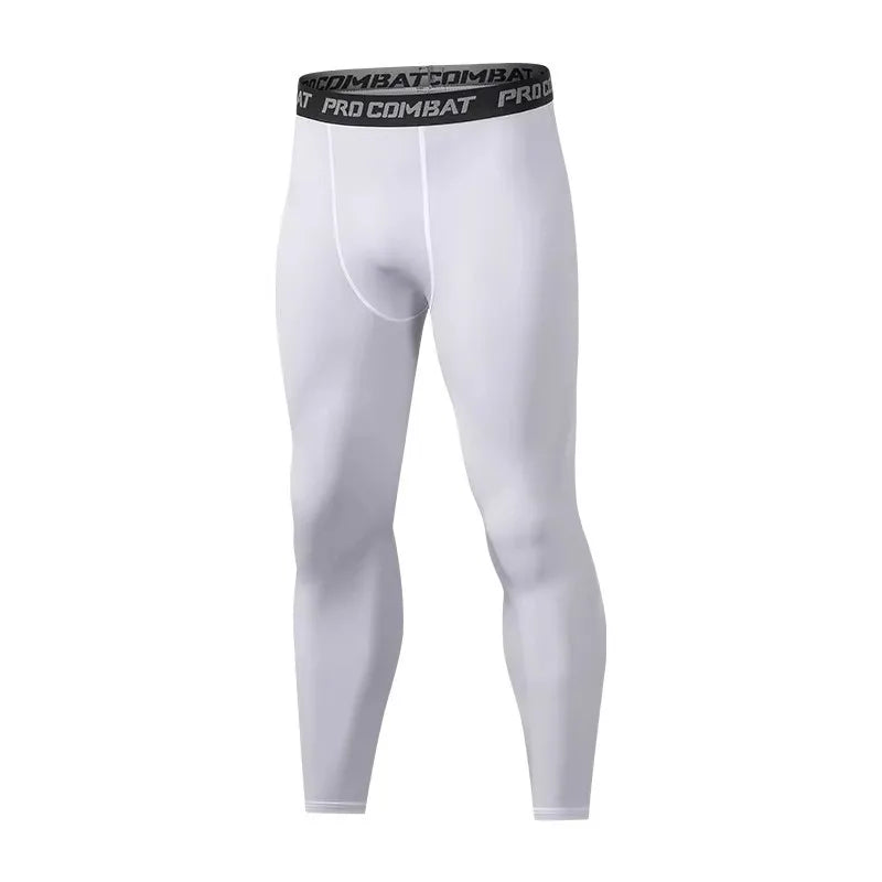 Pantalons de Compression pour hommes, collants, Leggings secs et frais, couche de base de sport, collants de course, Shorts actifs d'entraînement athlétique