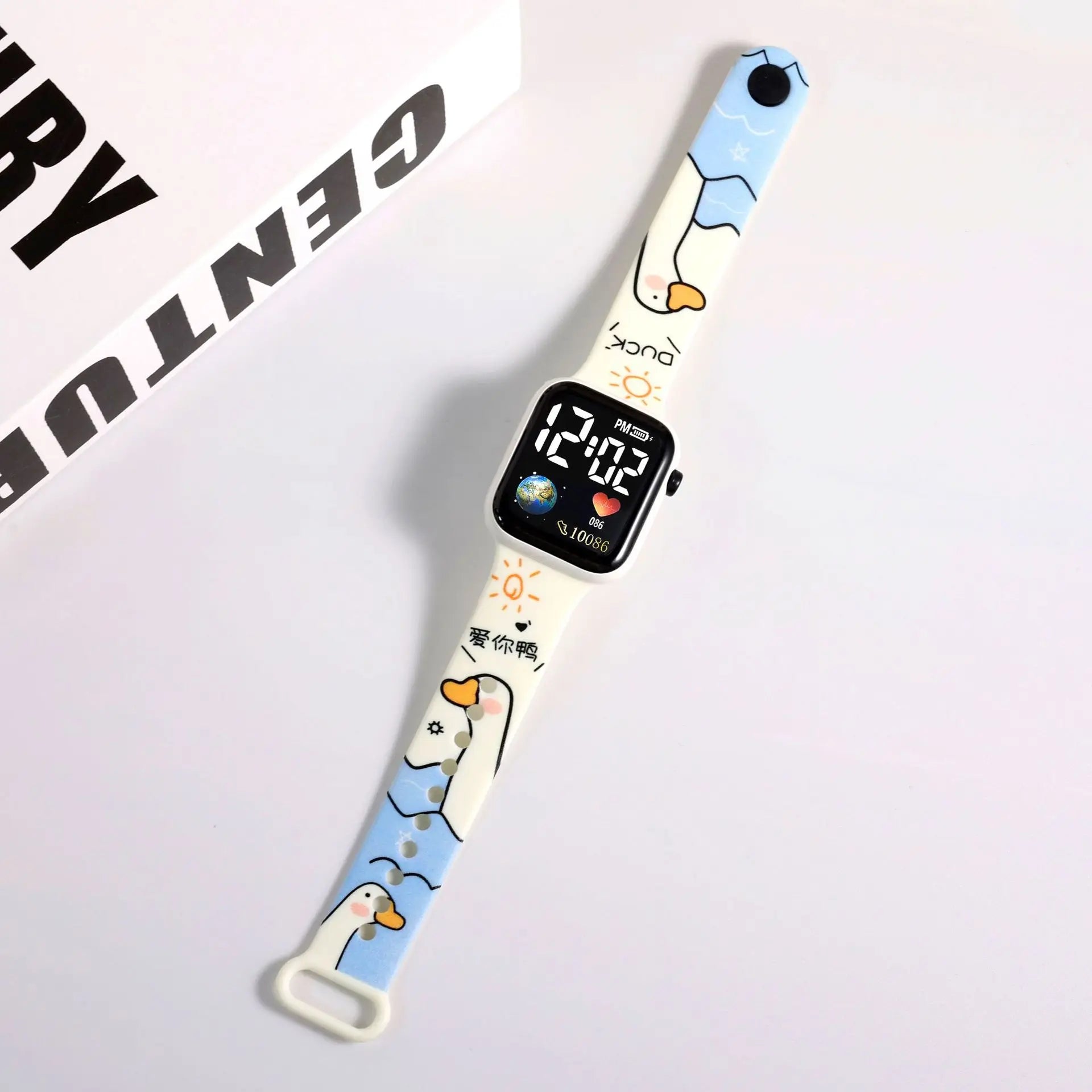 Nouveau point enfants montres filles Reloj Inteligente Para Niños Niña Reloj Hello Kitty montre numérique femmes Relógio Infantil