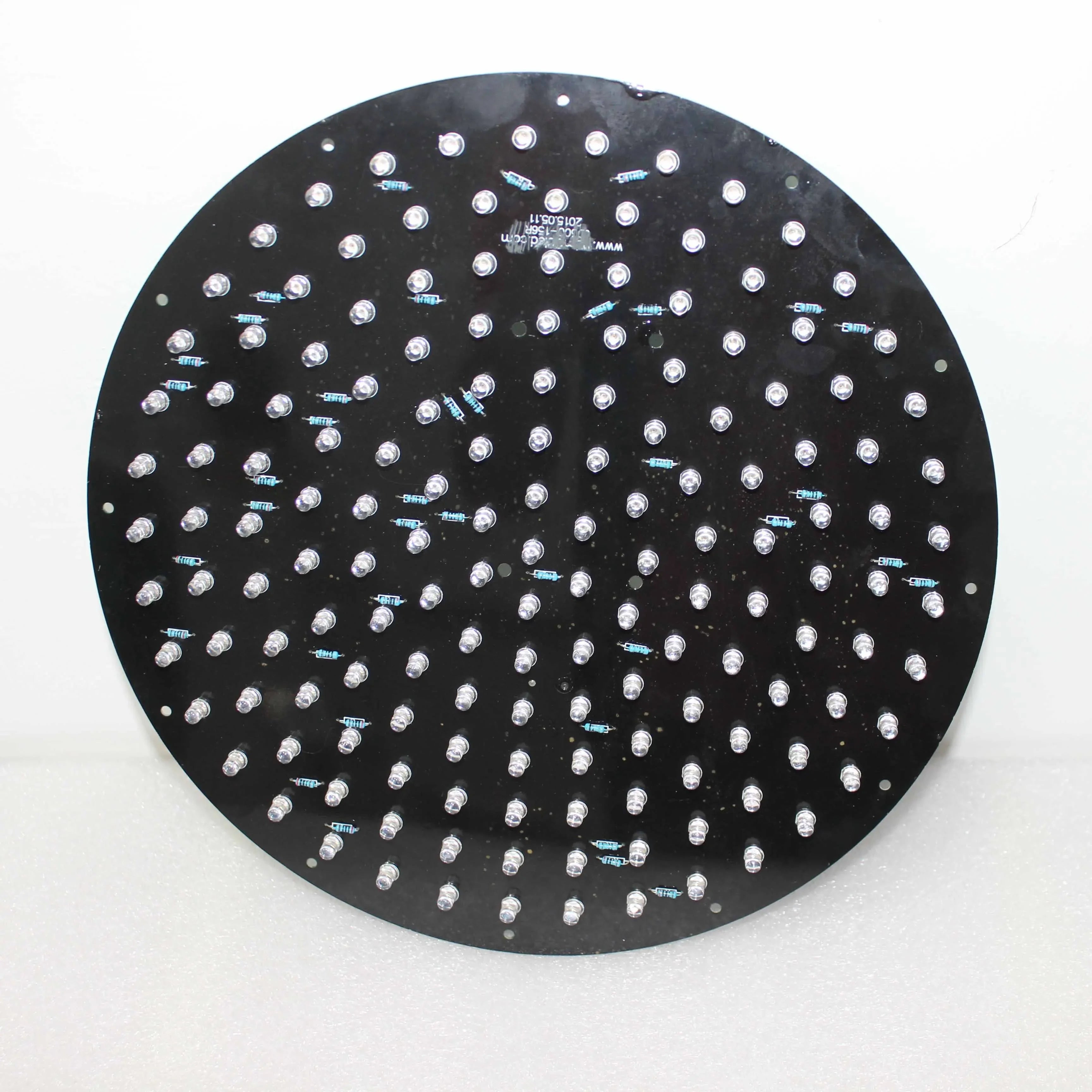 Feu de signalisation rouge de remplacement DC12V haute luminosité, boule pleine de 300 mm de diamètre pour la sécurité routière