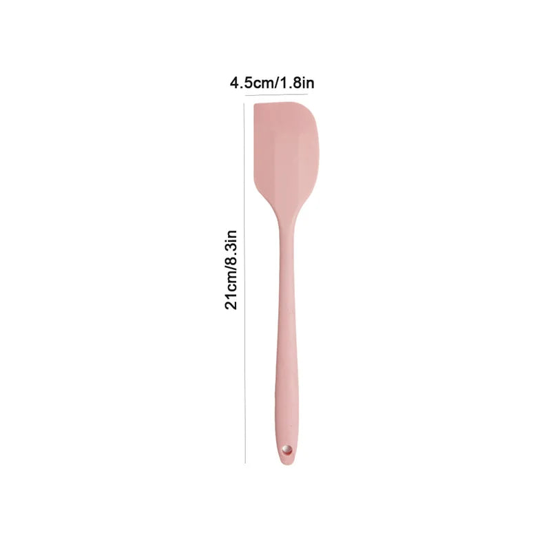 Spatule à crème en Silicone spatule à beurre antiadhésive outils de cuisson de cuisine résistants à la chaleur outils de cuisson de gâteaux bricolage