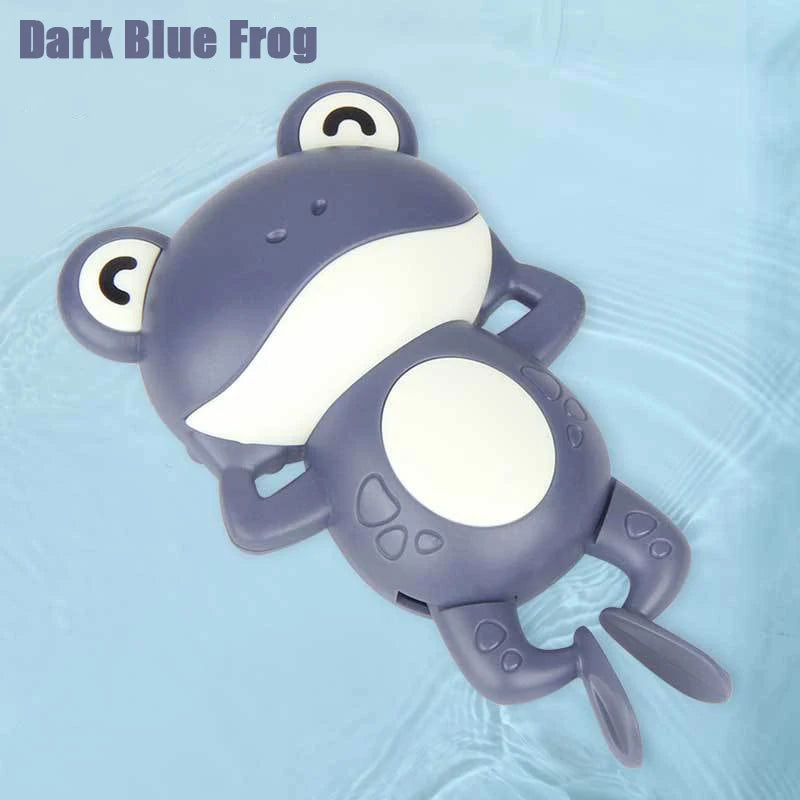 Jouet de bain grenouille-plastique Non toxique, adapté aux jeux d'eau, partenaire idéal de jeu de douche et de piscine, cadeau pour les vacances d'été