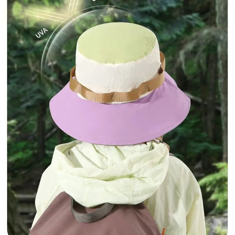 Bob d'été pour filles, 4 couleurs, protection solaire, respirant, idéal pour les sports de plein air, 2-6 ans