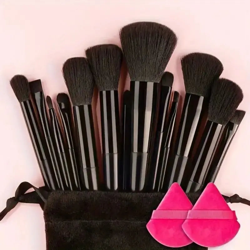 Ensemble de pinceaux de maquillage professionnels, doux et moelleux, pour fond de teint, poudre, fard à paupières, mélange Kabuki, outil de beauté