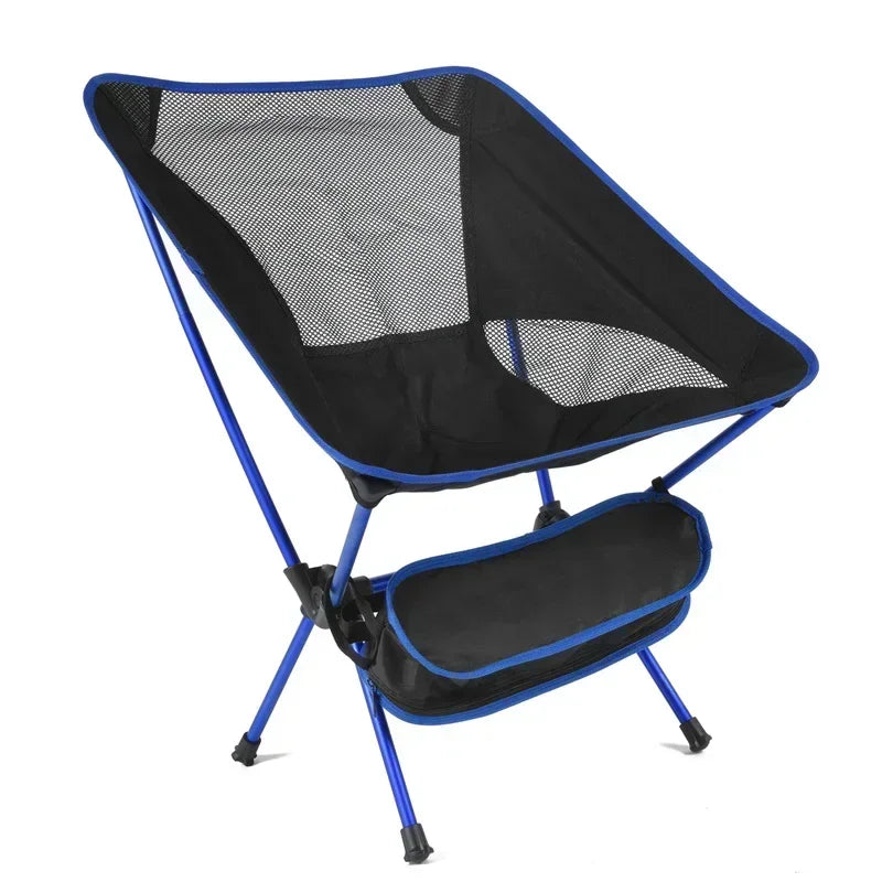 Chaises pliantes portables d'extérieur, idéales pour la plage, les barbecues, les voyages, la randonnée et les pique-niques. Faciles à transporter et pratiques