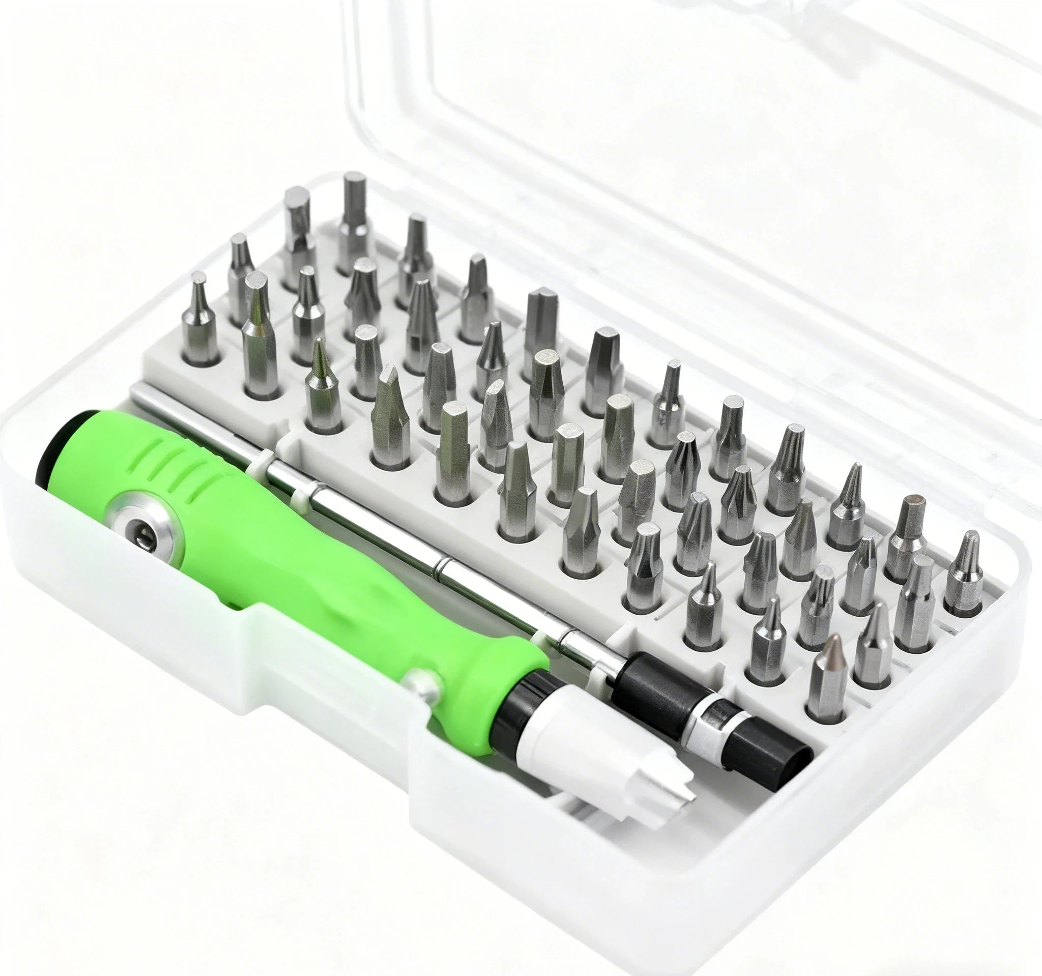 Jeu de tournevis 32 en 1, outil multifonctionnel, machine à tournevis, jeu d'outils d'entretien et de démontage de produits électroniques