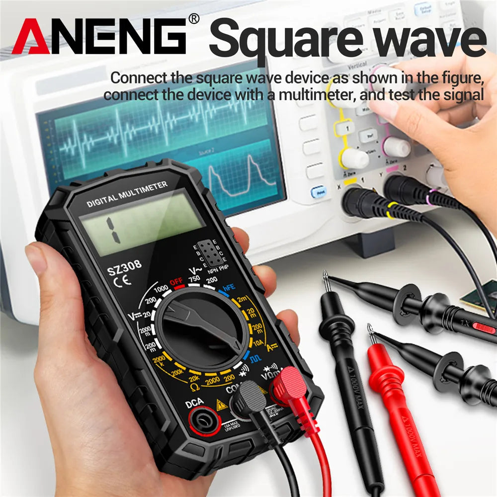 Multimeter Tester Pen Suit ANENG Multimeters 1999 Counts 24-250V Voltage Detector Meter Diagnostic Breakpoint Finder