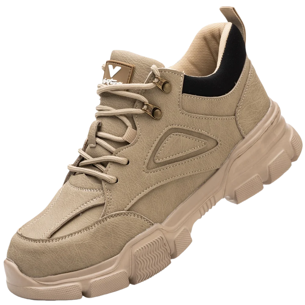 Bottes de sécurité imperméables pour hommes, avec embout en acier, baskets de travail Anti-écrasement, chaussures de sécurité pour hommes, chaussures de travail légères pour l'extérieur