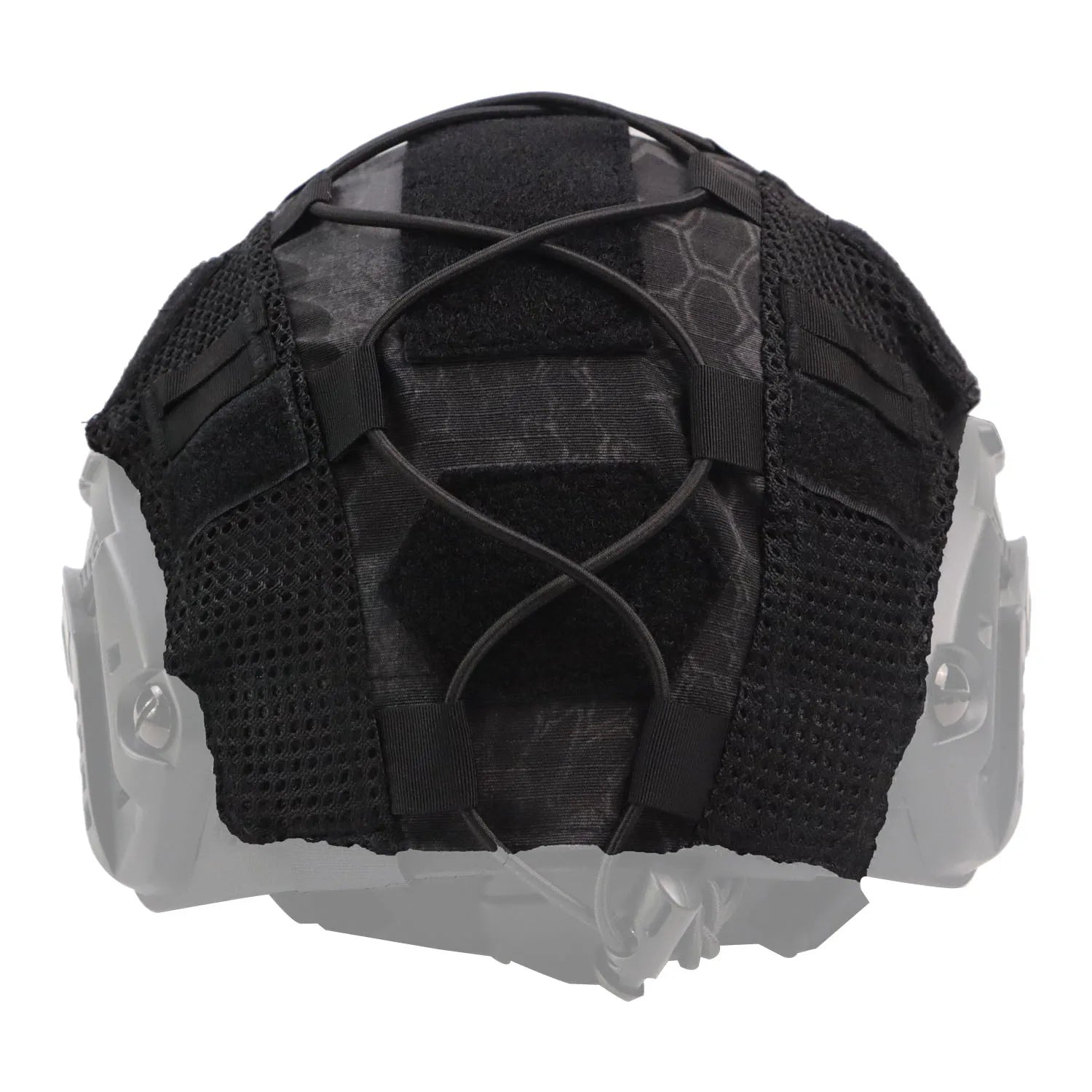 BOOIU Tactical Helmet Cover for Fast Helmet Multi-Camo Helmet Cover   Military Paintball Hunting Shooting Gear - Without Helmet
