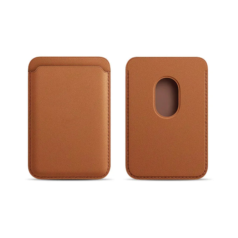 Universal Leather Wallet Case For iPhone 17 Pro Max Wallet Leather For Magsafe iPhone 16 1514 13 12 Card Holder with Magnet