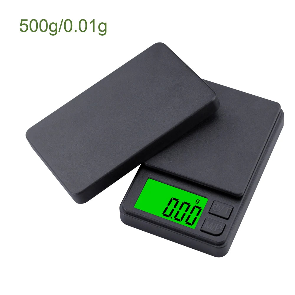 Balance de poche numérique, précision en grammes, Mini balance à bijoux 500g/0.01g