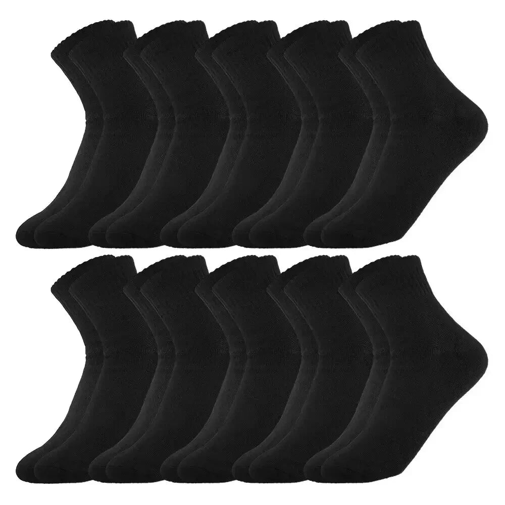 1 paire de chaussettes confortables et respirantes en coton pour hommes, chaussettes d'été pour hommes
