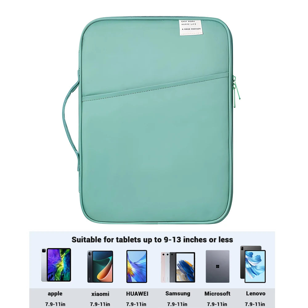 Étui de protection antichoc pour tablette 9-11 pouces compatible avec iPad Air 4/5, iPad Pro 11, iPad Mini 5/6, Xiaomi 5, Samsung, Huawei et Lenovo