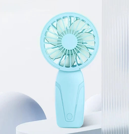 2026 New Model Noise Free Rechargeable Mini Fan for Silent Cooling Experience Lightweight Portable Mini Pocket Fan White Fan
