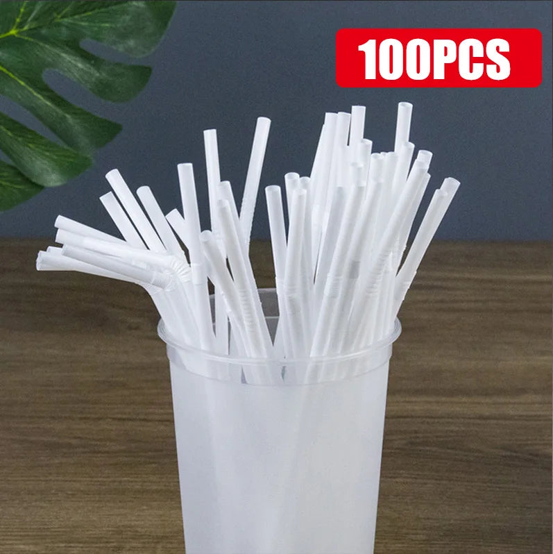 50-1000 pièces paille multicolore boire des pailles d'art pour les fournitures de fête de mariage boisson cuisine Cocktail paille à boire