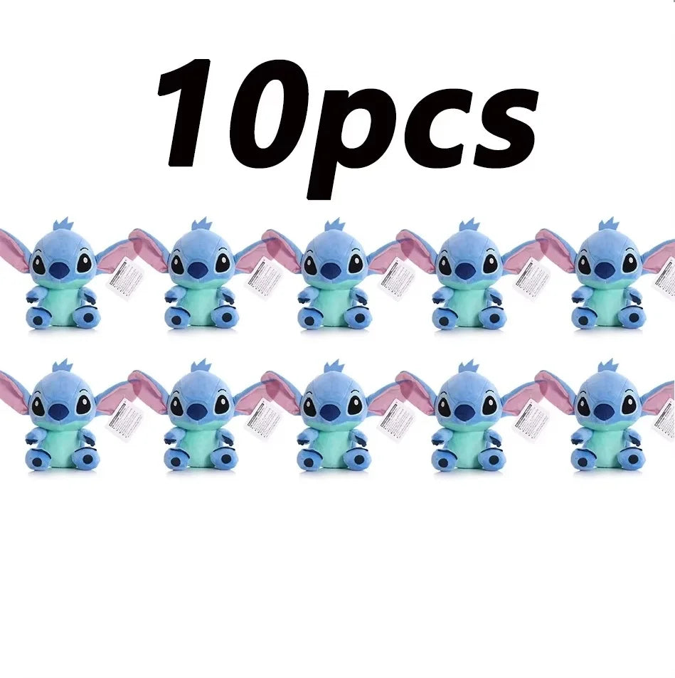 18cm Original Plush Stitch toy Baby Movie Cartoon Model Doll Children Action Figures Stuffed Toys Pendant Gifts