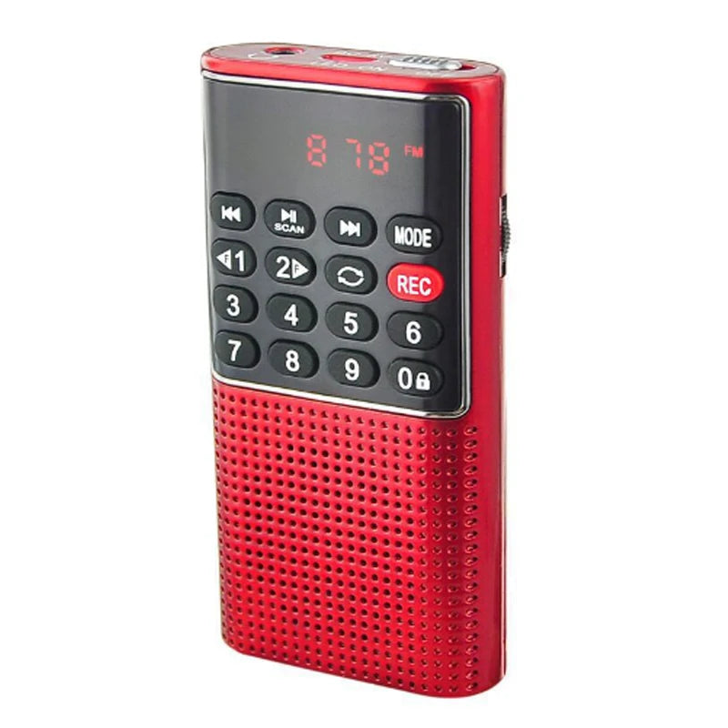 BC-R21/961/962 Mini Radio AM FM Radio Portable à piles meilleure réception la plus longue durée pour la course à pied marche à la maison Soundbox