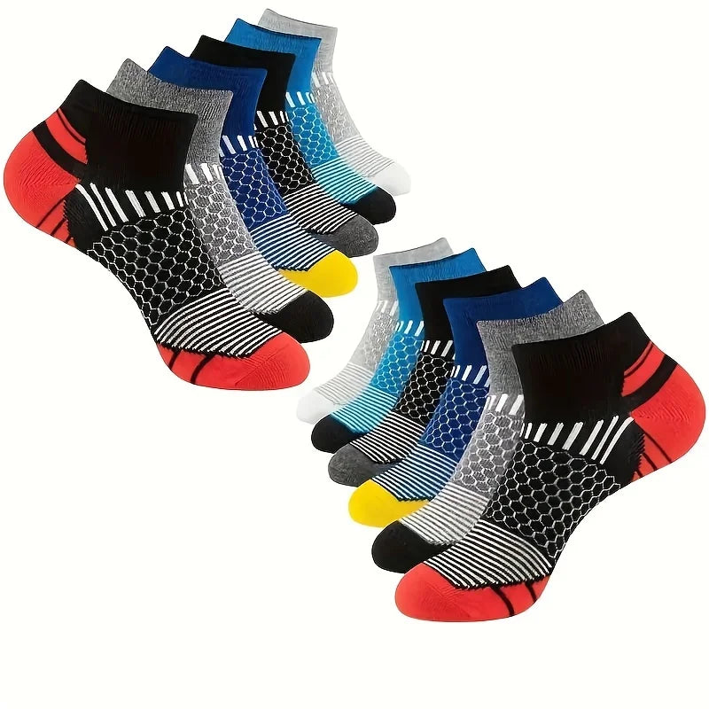 6/12 paires chaussettes basses colorées pour hommes mode confortable automne classique noir chaussette d'affaires chaussettes courtes pour hommes de haute qualité