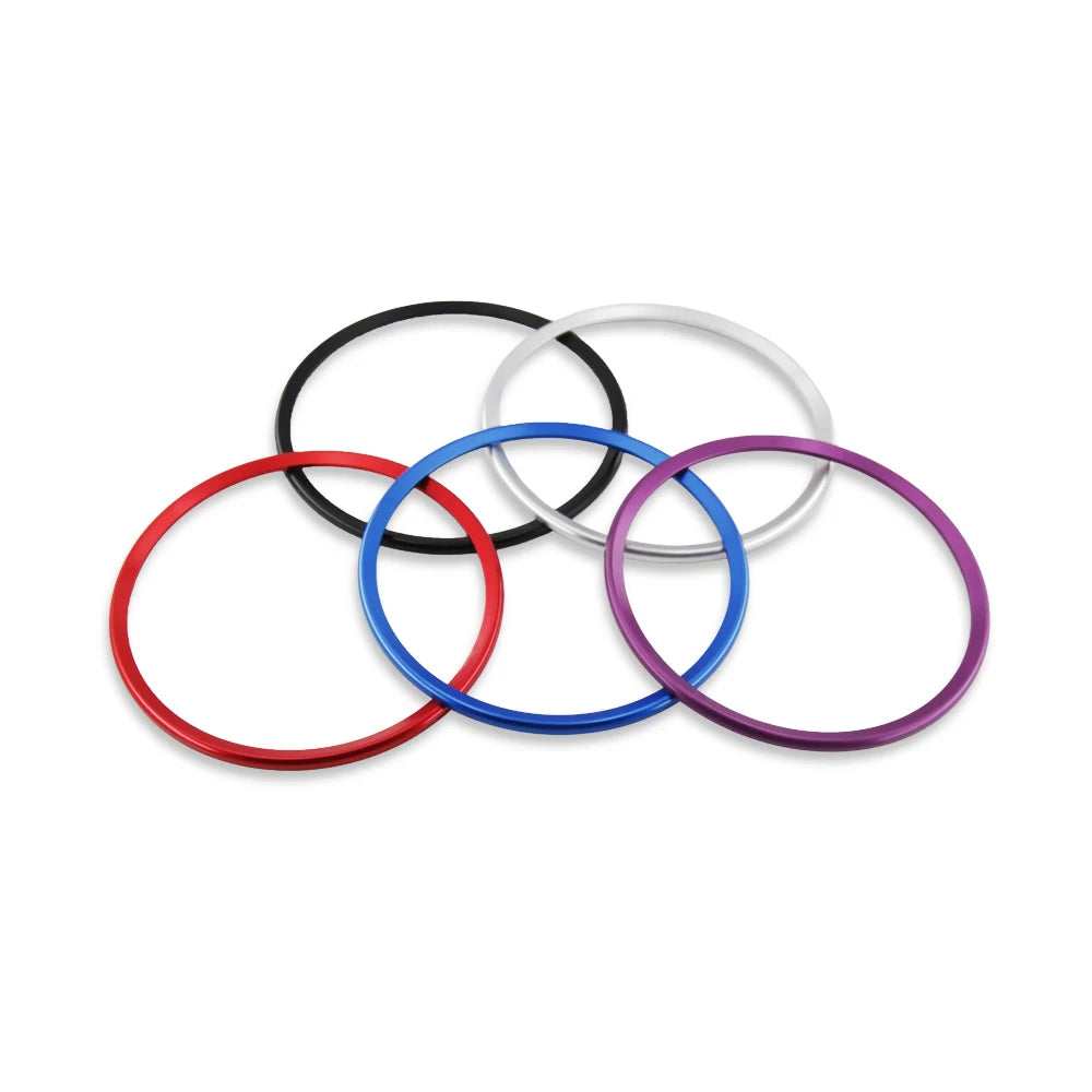 Autocollant de décoration de volant de voiture, pour Audi A1 A3 A4 A5 A6 A7A8 Q3 Q5 Q7 SQ5 S1 S3 S4 S5 S6 S7 S8 RS3 RS5 RS6
