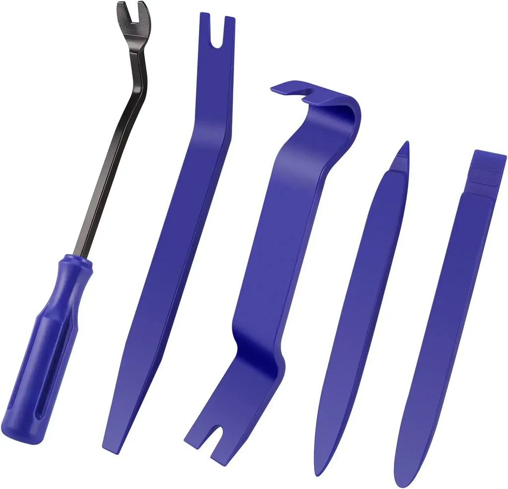 Kit d'outils de dépose de garniture intérieure de voiture, ensemble d'extracteurs de Clips en plastique pour le démontage des panneaux de bricolage