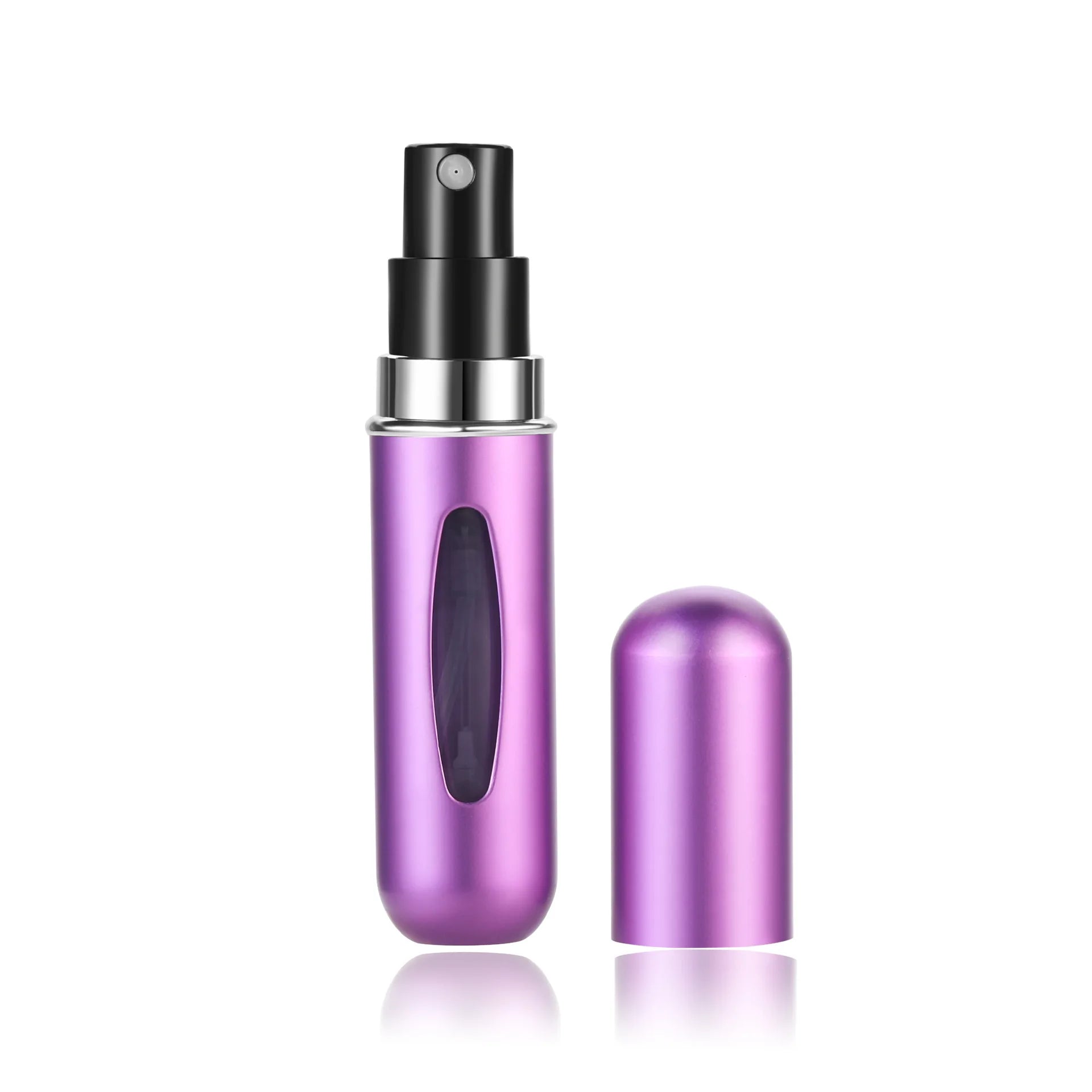 Flacon de recharge de parfum de 5 ml, mini vaporisateur portable rechargeable, pompe à parfum, récipient cosmétique vide, atomiseur pour voyage, accessoire tendance