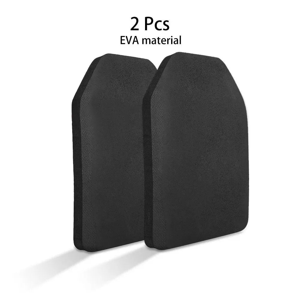 Gilet tactique Airsoft, 1 paire, plaques de déflecteur EVA pour gilets d'armure corporelle, insertion de plaque de choc en mousse, protection pour jeu de guerre Paintball de chasse
