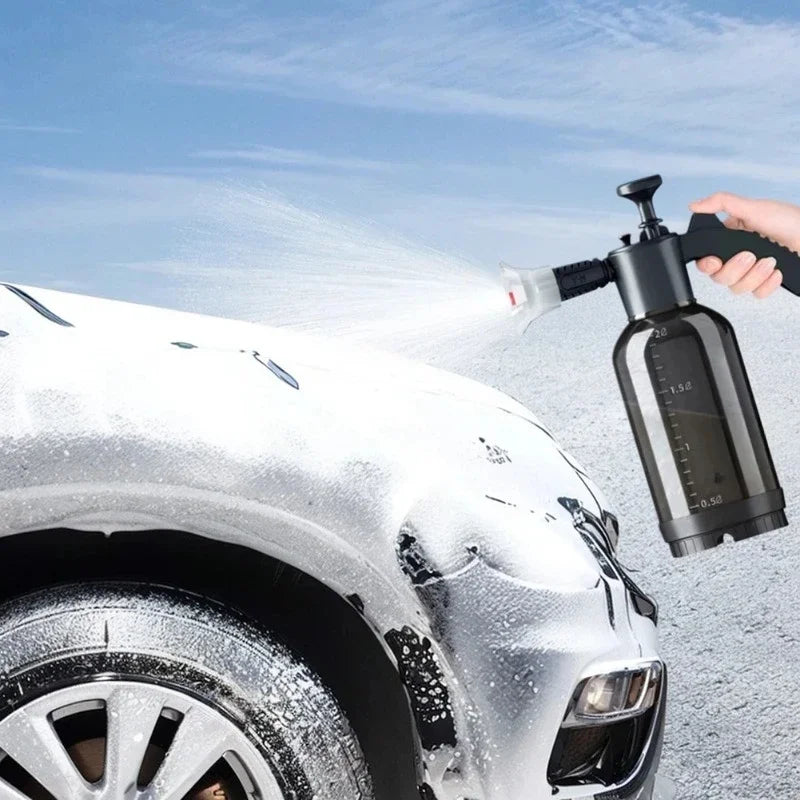 1 PC Pneumatic Foam Spray Can Handheld For Car Wash Spray Garden Cleaning Car Windows And Floor Home Cleaning Tools