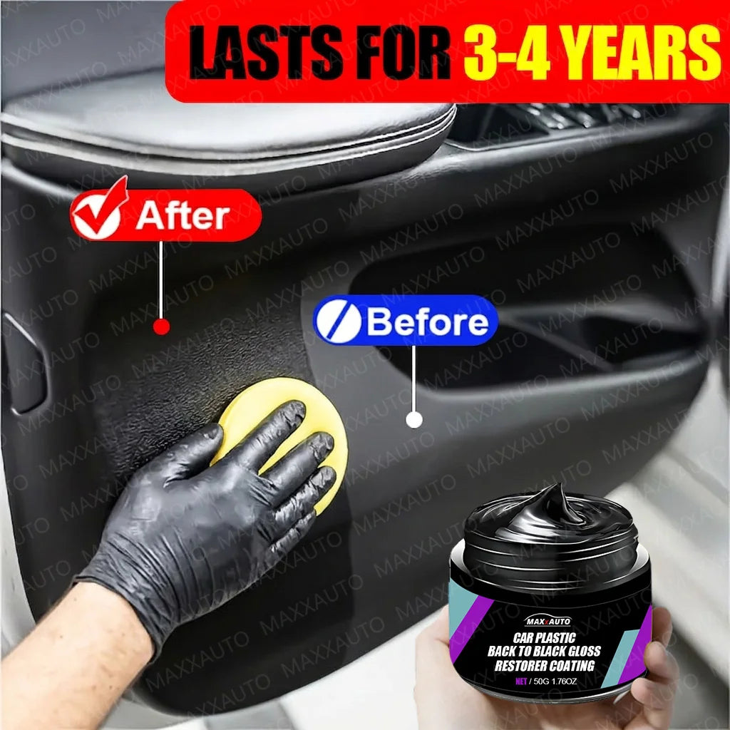 Auto Universal Leather and Plastic Repair Polishing Wax Car interior reconditioning cream for leather/plastic/rubber care
