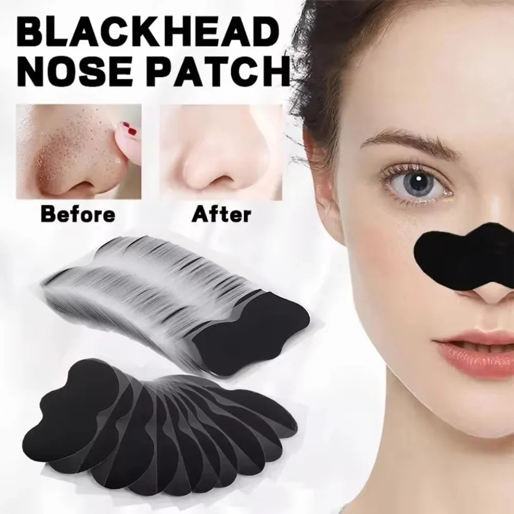 Patch adhésif réutilisable pour le nez, anti-points noirs, nettoyant en profondeur et resserrant les pores.