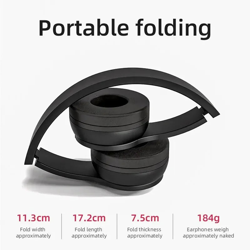 P47 pliable sans fil Bluetooth 50 HIFI stéréo basse casque pour musique jeu enfants filles Smartphone Audio écouteurs dispositif