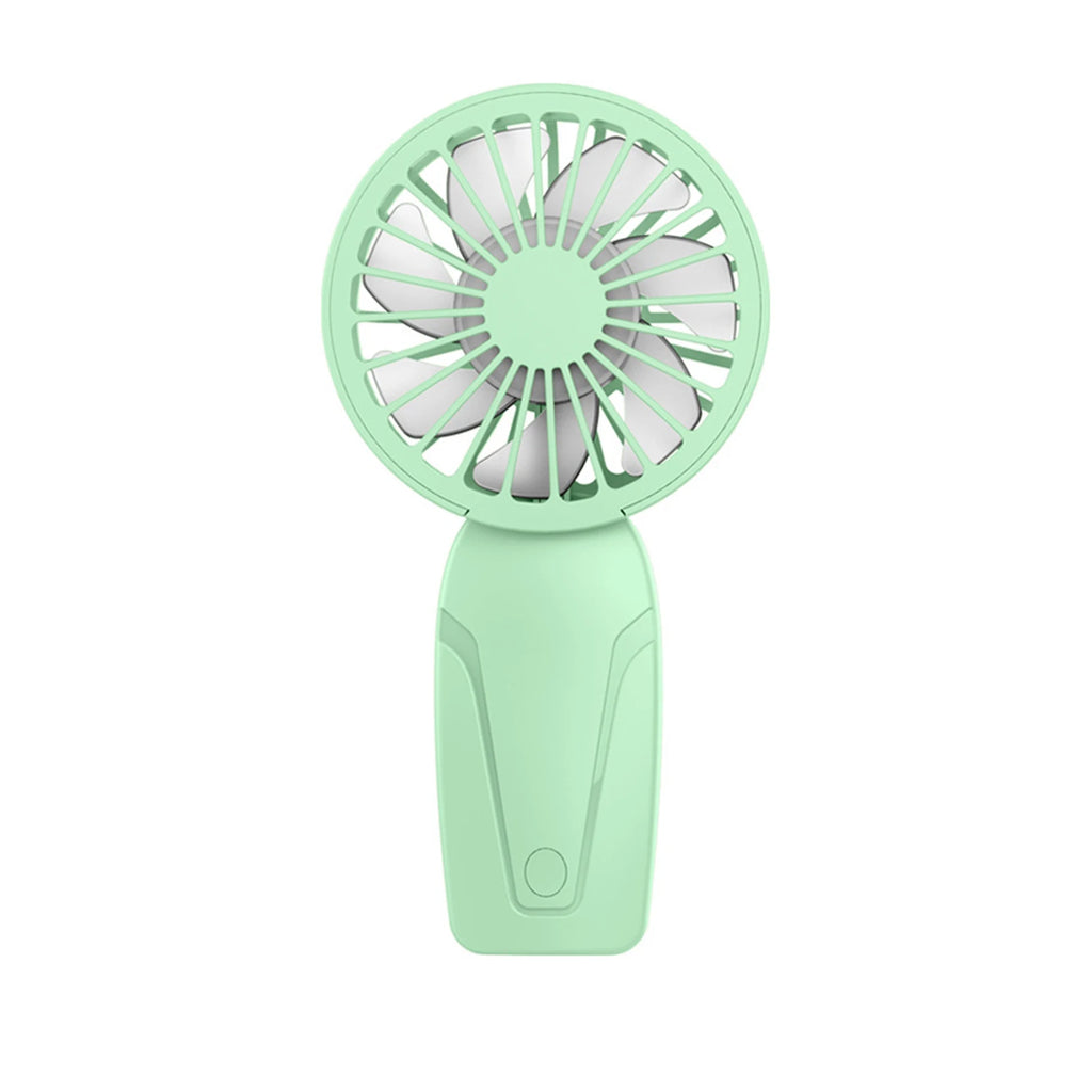 2026 New Model Noise Free Rechargeable Mini Fan for Silent Cooling Experience Lightweight Portable Mini Pocket Fan White Fan