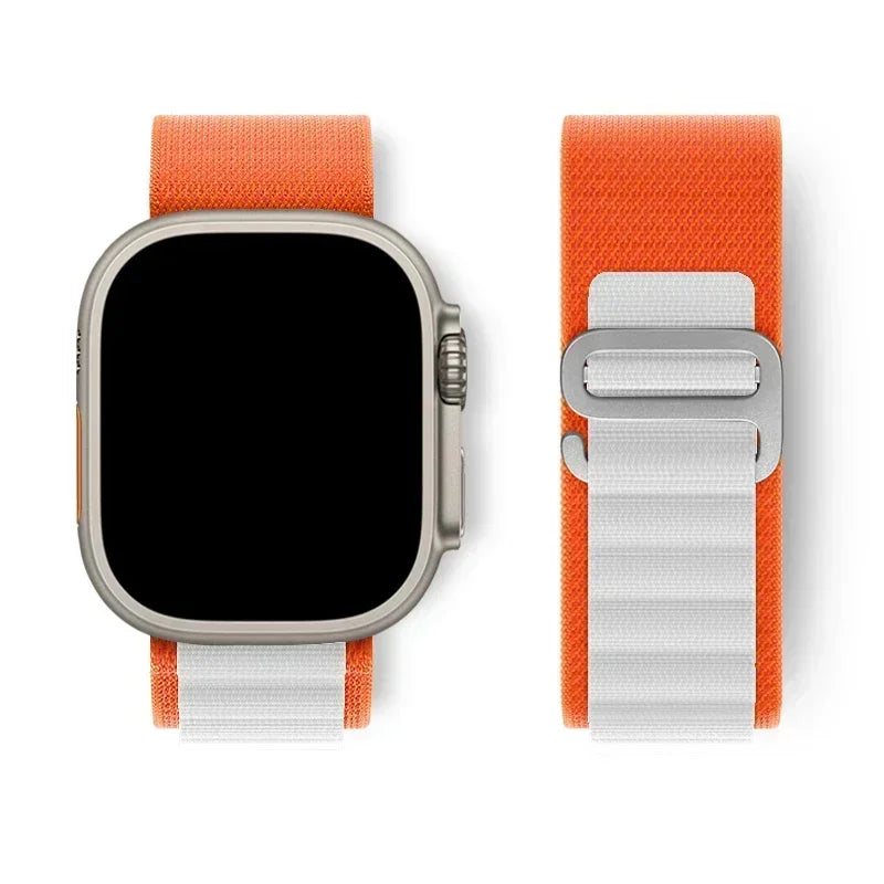 Boucle alpine pour bracelet de montre Apple ultra 2 49mm série 10 9 8 7 6 SE 5 4 46mm 42mm 40-44mm 45mm 41mm bracelet de sport g-crochet iwatch 10