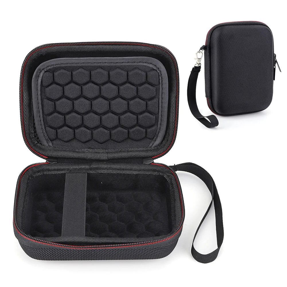 Étui de transport rigide pour R35S R36S, sac de rangement de voyage anti-rayures et antichoc avec sac en maille et dragonne pour Anbernic RG35XX/V/VS