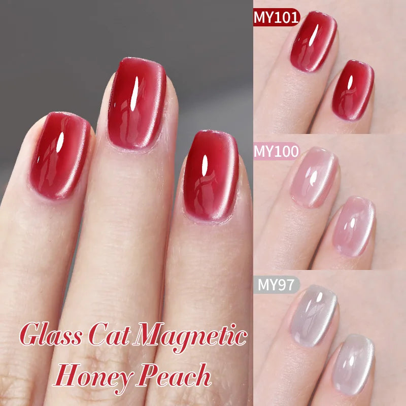 Vernis à ongles magnétique gel BORN PRETTY 10 ml Argent Clair de Couleur Chat - Accessoires pour les ongles - Vernis semi-permanent pour ongles d'automne et d'hiver
