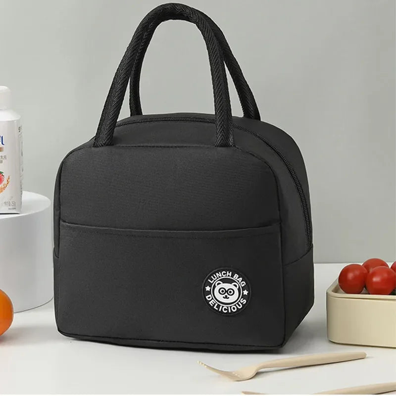 Sac à déjeuner isolé, sac à Bento isolant, sac à riz en aluminium, sac à repas, sac à glace pour étudiant, sac à main à déjeuner Bento isolant