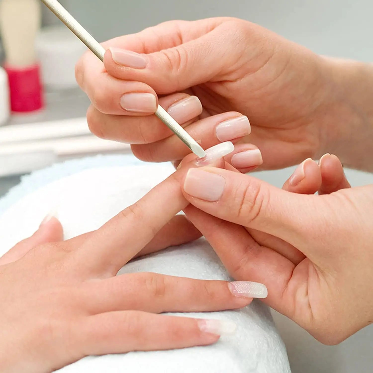 100/50 pièces Bâtonnets en bois d'oranger pour nail art, repousse-cuticules, dissolvant de strass et de points, outils de manucure et pédicure