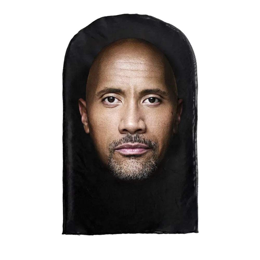 Masque Kanye imprimé en 3D pour cosplay, masque intégral en maille extensible pour hommes et femmes, déguisement de rôle, cagoule tendance pour Halloween